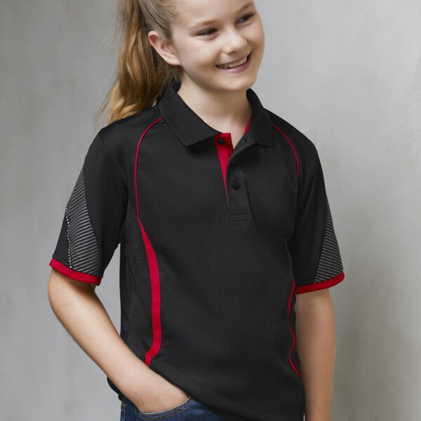 P405KS Kids Razor Short Sleeve Polo Thumbnail